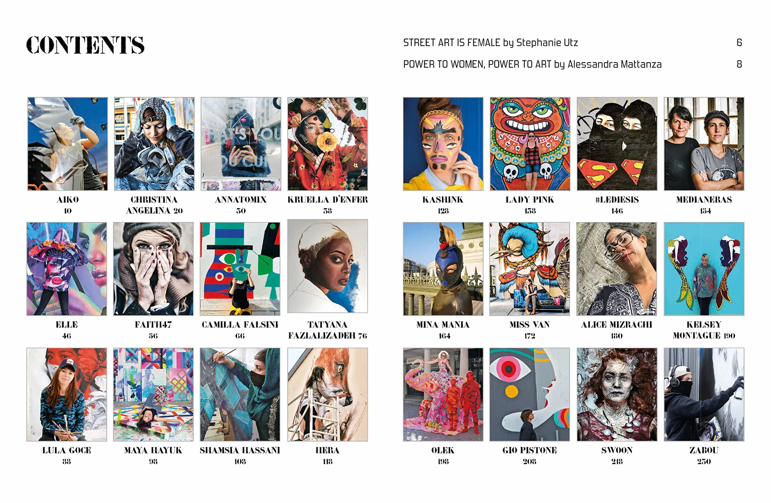 Women Street Artists: 24 Contemporary Graffiti and Mural Artists from Around the World