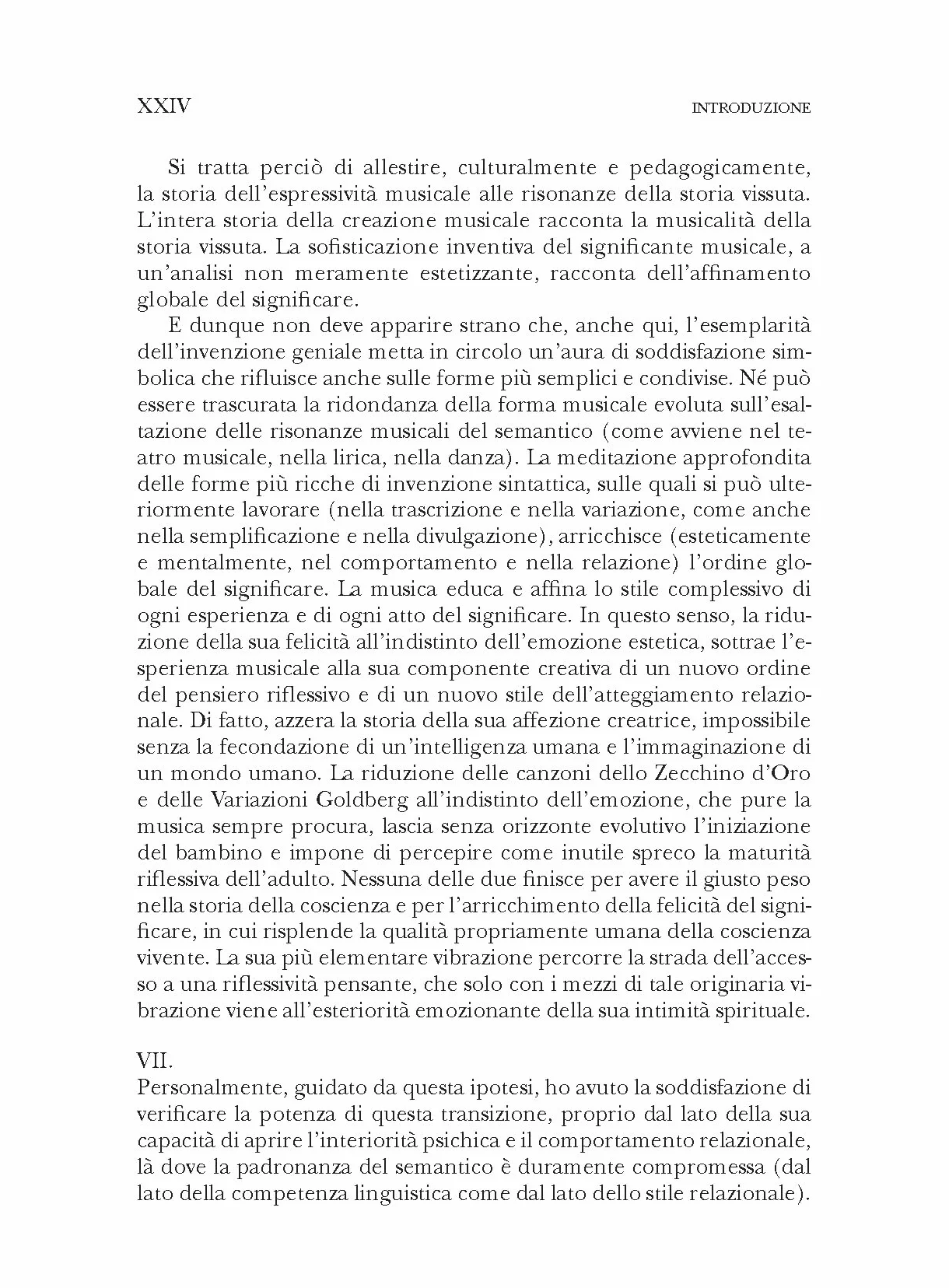 Canone musicale del sentire