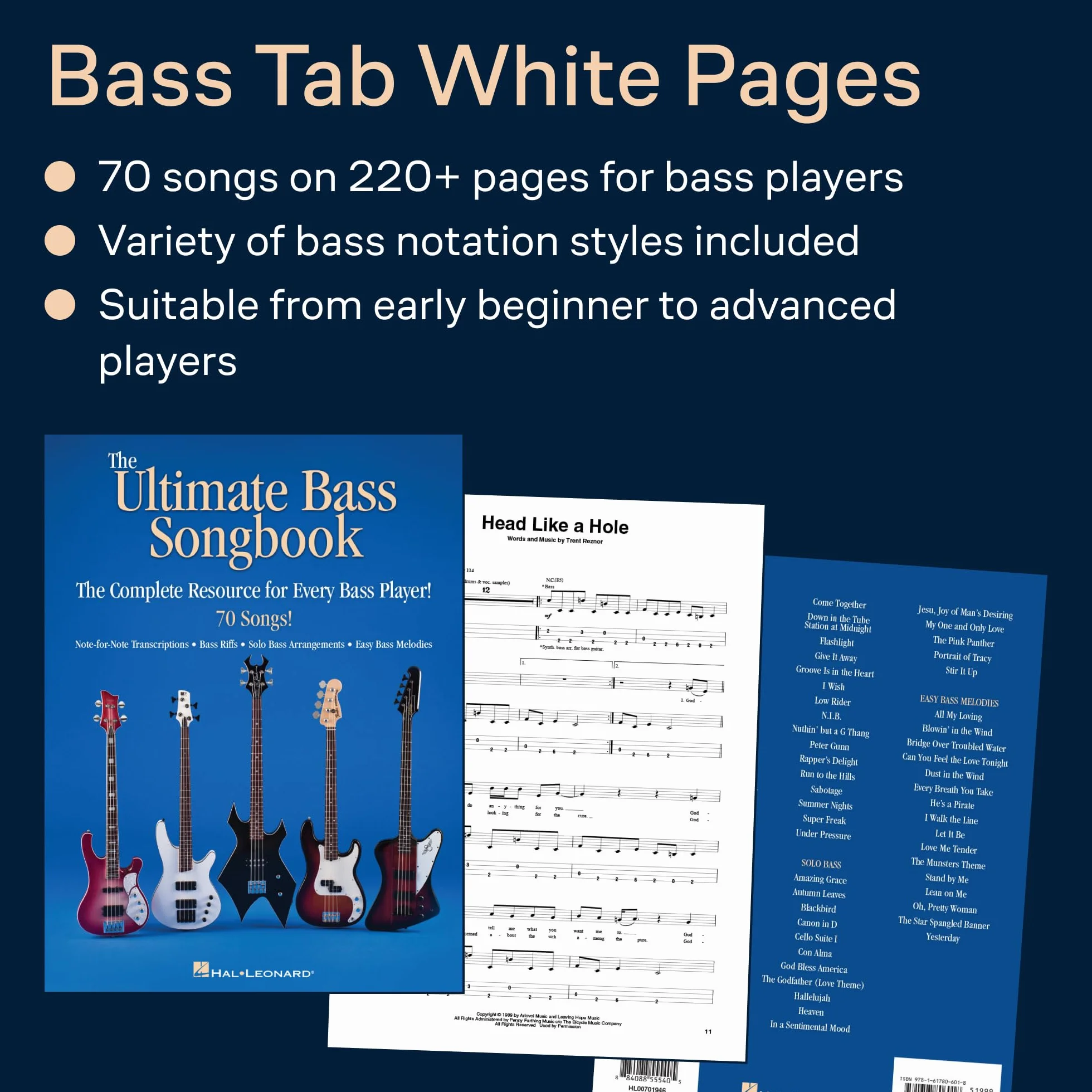The Ultimate Bass Songbook [Lingua inglese]