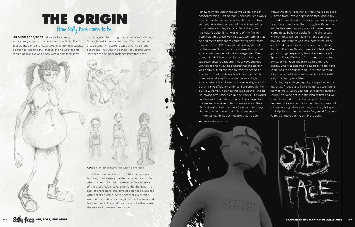 Sally Face: Art, Lore, and More