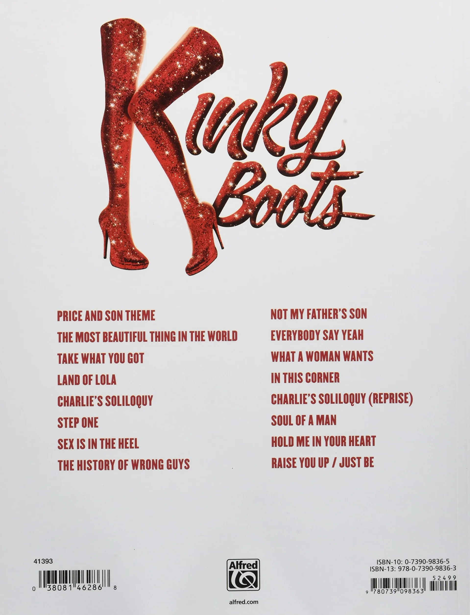 Kinky Boots: Sheet Music from the Broadway Musical: Piano/Vocal
