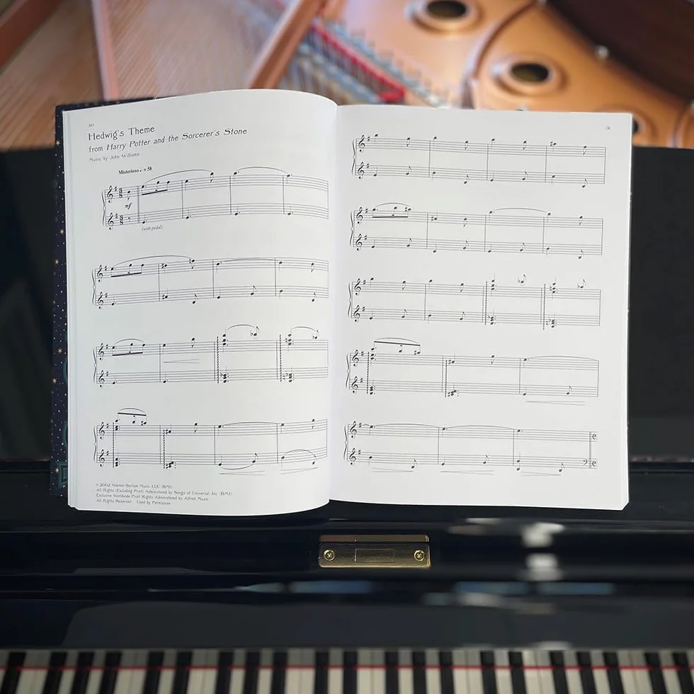 The Harry Potter Piano Anthology: The Best-loved Themes from the Harry Potter and Fantastic Beasts Soundtracks Magically Arranged for Intermediate Piano Solo