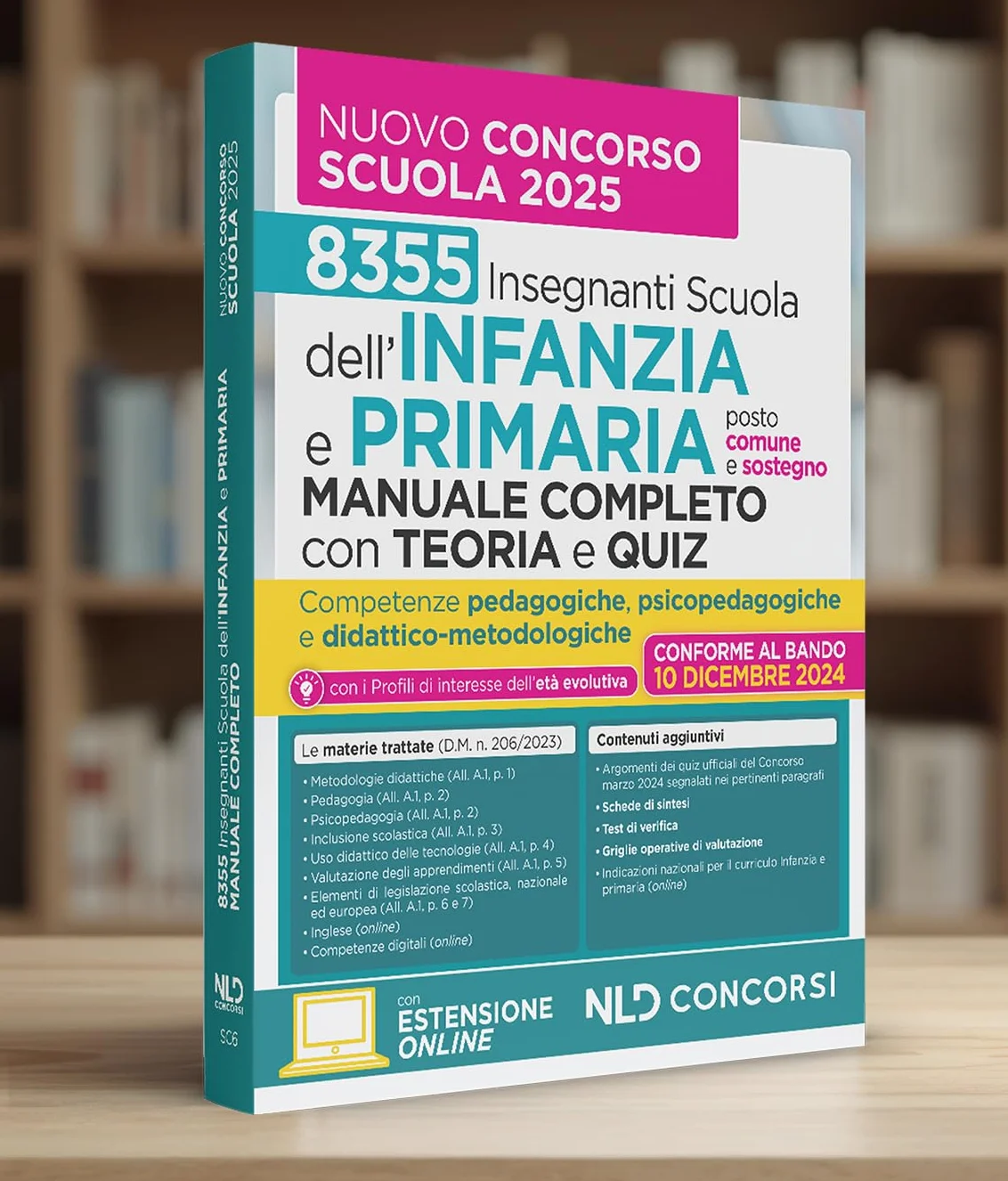 Manuale infanzia e primaria con teoria e test di verifica per il nuovo concorso scuola Infanzia e primaria 2025. Nuova ediz.