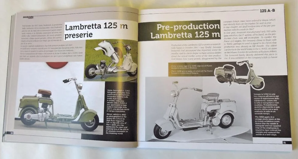 Lambretta 125 A-B. Storia, modelli e documenti-History, models and documents. Ediz. bilingue