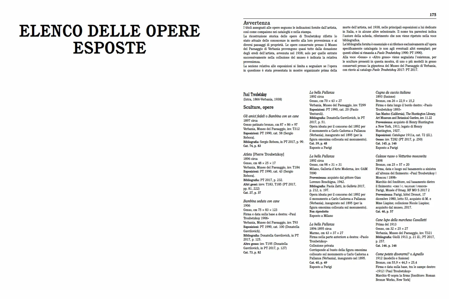 Paul Troubetzkoy. Il principe scultore