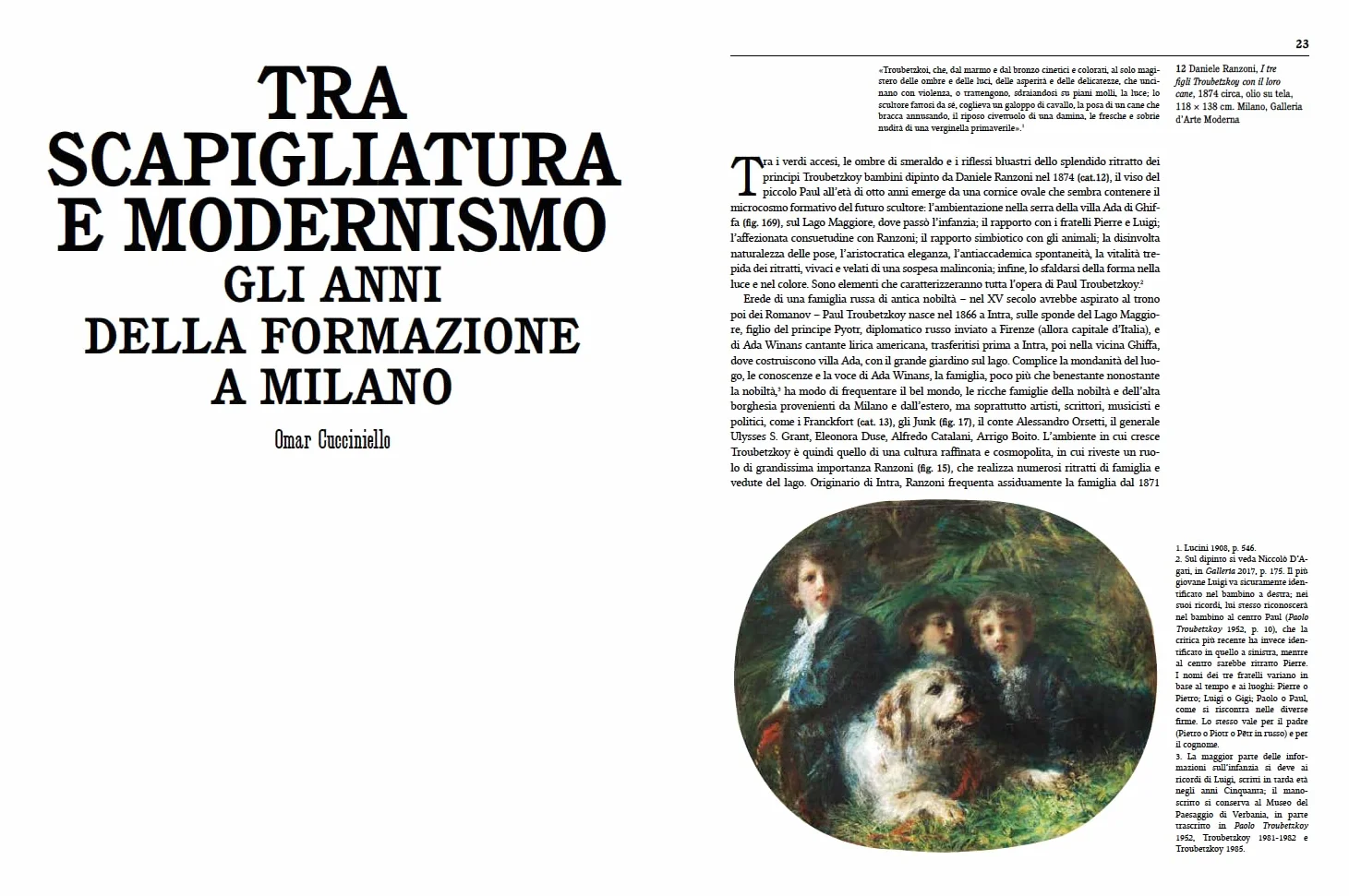 Paul Troubetzkoy. Il principe scultore